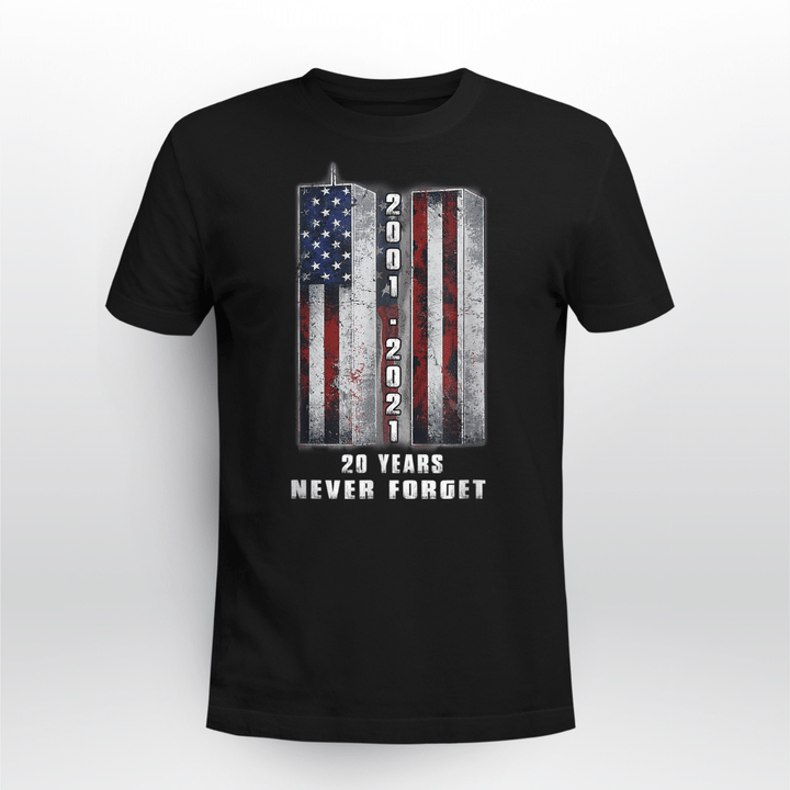 Patriot Day Classic T-shirt 20 Years Anniversary