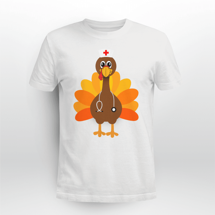 Nurse Classic T-shirt Thanksgiving Scrub