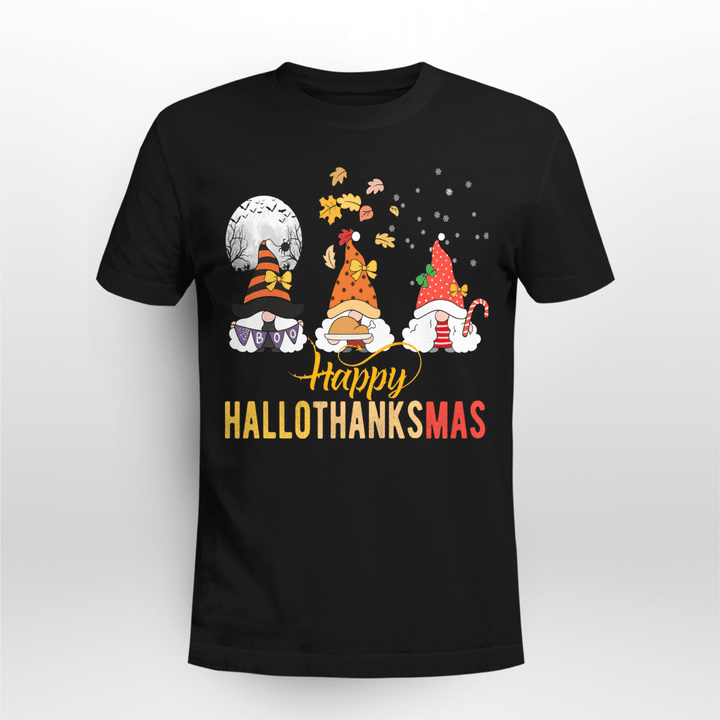 Thanksgiving T-shirt Hallothanksmas