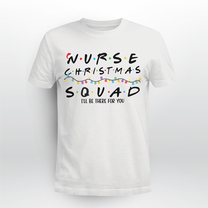 Nurse T-shirt Nurse Christmas Squad