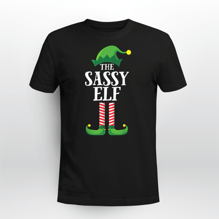 Christmas Spirit Classic T-shirt Sassy Elf