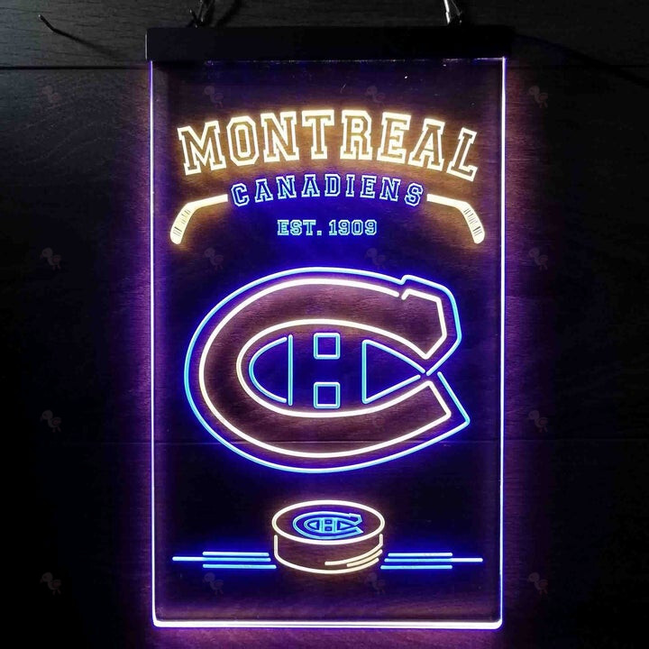 Custom St. Louis Blues Est. 1967 NHL Neon-Like LED Sign - Father's Day