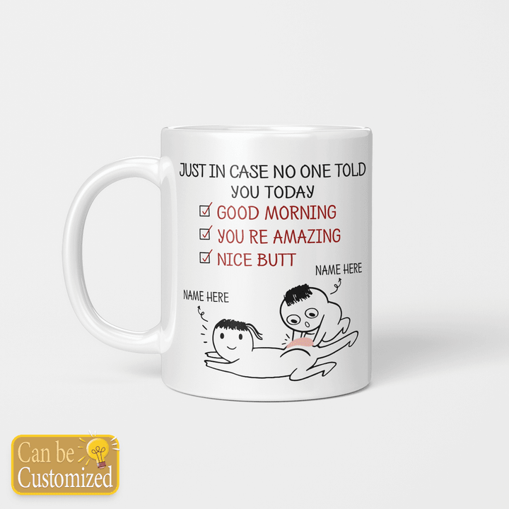 No one told you Personalized Mugs, Valentines Day Gift for Her, Anniversary gifts for Couple
