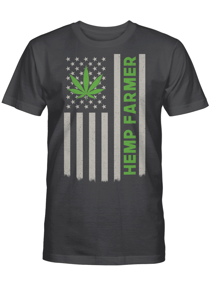 Hemp Farmer Weed Cannabis Hemp T-Shirt