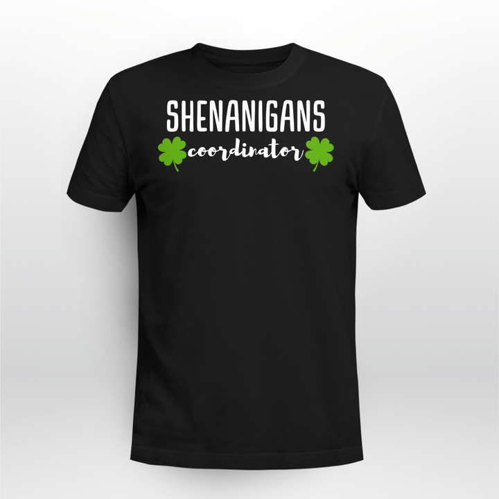 Shenanigans Coordinator  Saint Irish Pats St. Patrick's Day T-Shirt