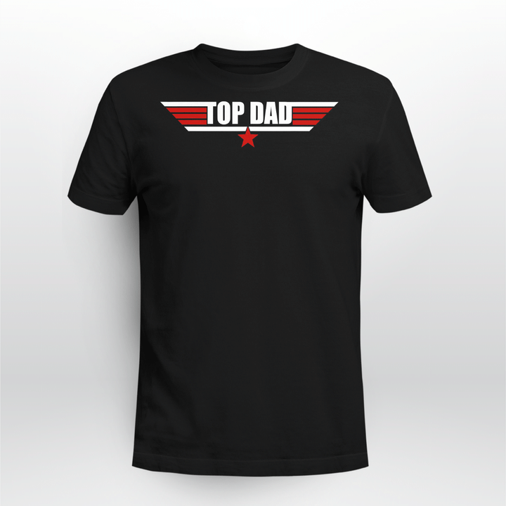 80s Top Dad Fathers Day Gift from Daughter Son Kids Wife T-Shirt