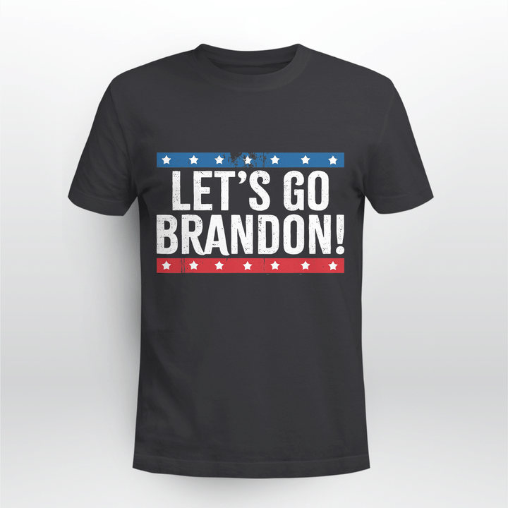 Lets Go Brandon Let's Go Brandon Funny Men Women Vintage T-Shirt