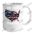 God Guns And Country Ceramic Mug 15oz