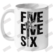 Five Five Six Ceramic Mug 11oz