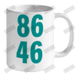 86 46 Ceramic Mug 11oz