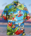 Santa Claus Summer Hawaiian Shirt