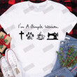 Sewing I'm A Simple Woman T-shirt