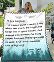 My Daughter From Dad Blanket