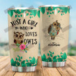 Just A Girl Who Love Owls Tumbler