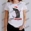 Cat Christmas T-shirt