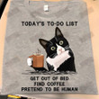 ETT1590 Today's To-Do List Get Out Of Bed Find Coffee Pretend To Be Human
