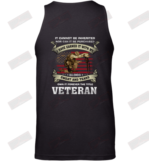 Own It Forever The Title Veteran Tank Top