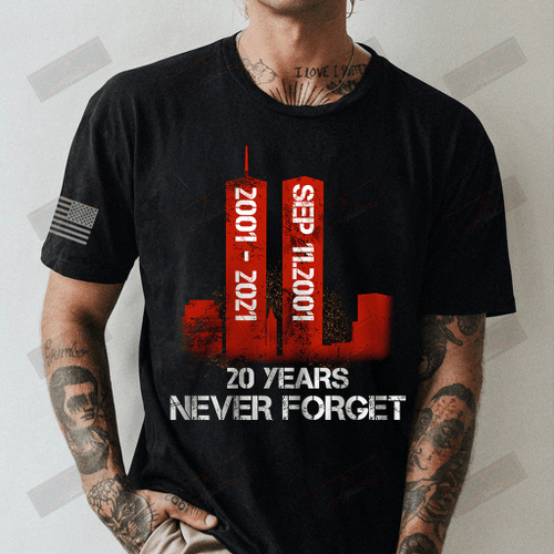 Never Forget Full T-shirt Front