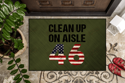 Clean Up On Aisle Doormat