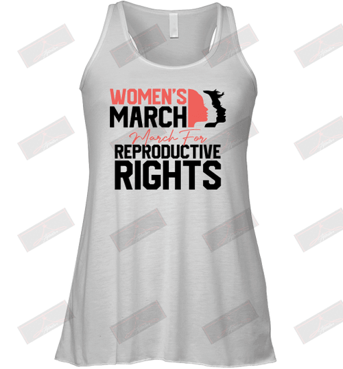 Women's March March For Reproductive Rights Racerback Tank