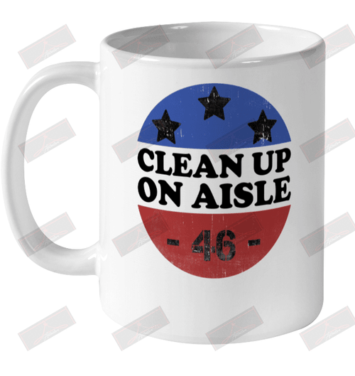 Clean Up On Aisle 46 Ceramic Mug 11oz