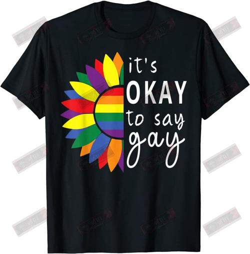 It's Okay To Say Gay T-Shirt