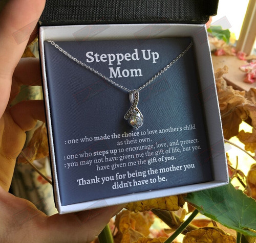 Stepped Up Mom Necklace