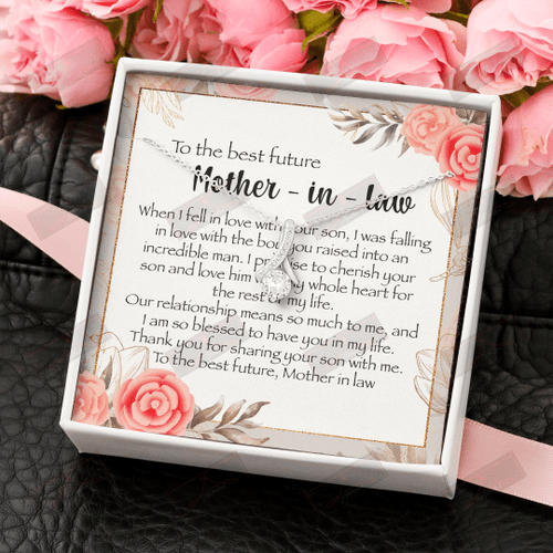 To The Best Future Mother-In-Law From Daughter-In-Law Necklace