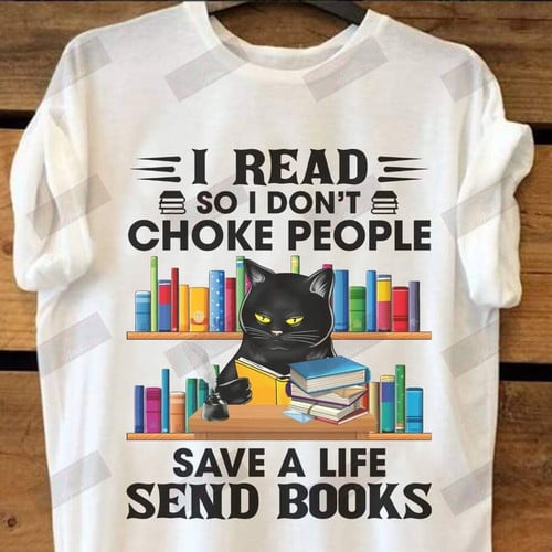 Save A Life Send Books T-shirt