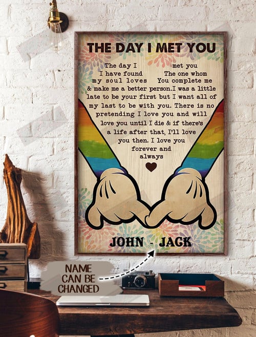 The Day I Met You Vertical Poster