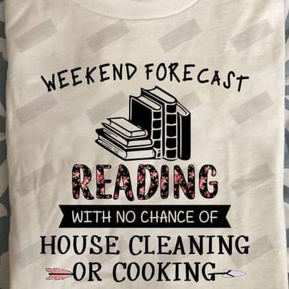 Weekend Forecast Reading T-shirt