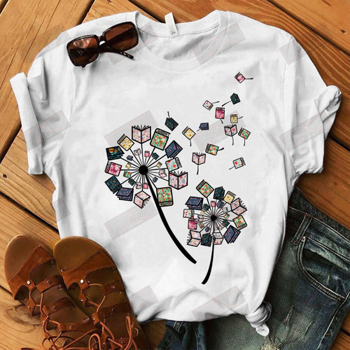 Book Flower T-shirt
