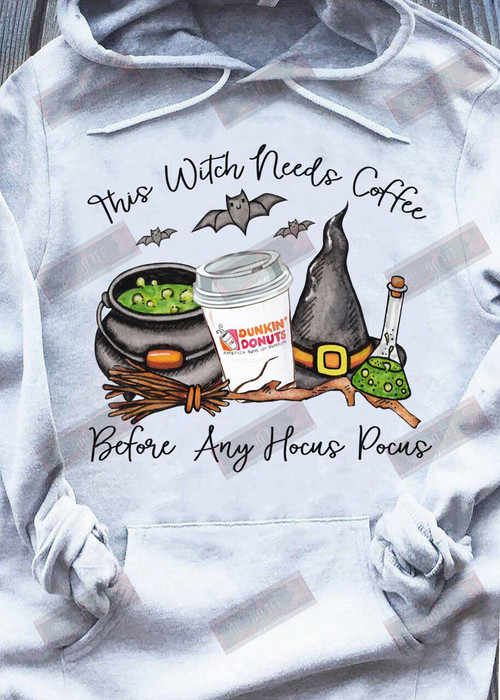 This Witch Needs Coffee T-shirt