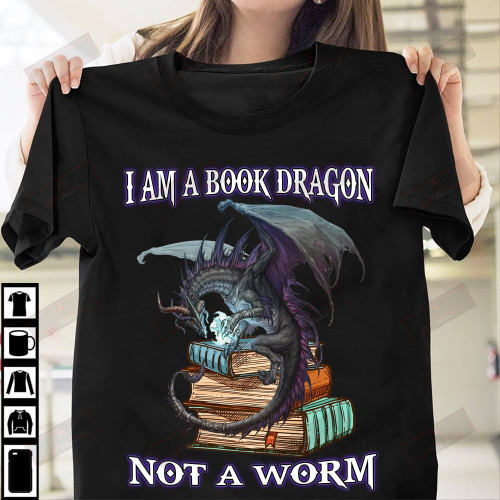 ETT1301 I Am A Book Dragon Not A Worm