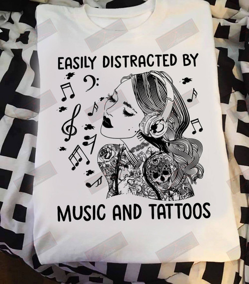 ETT1335 Easily Distracted By Music And Tattoos