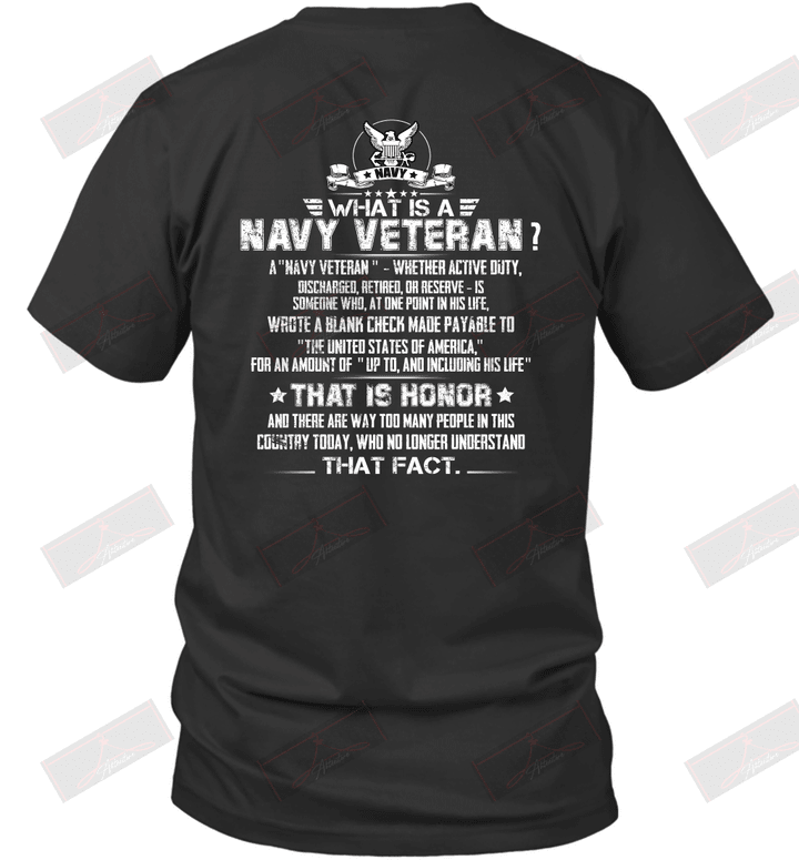 What Is A Navy Veteran? T-Shirt