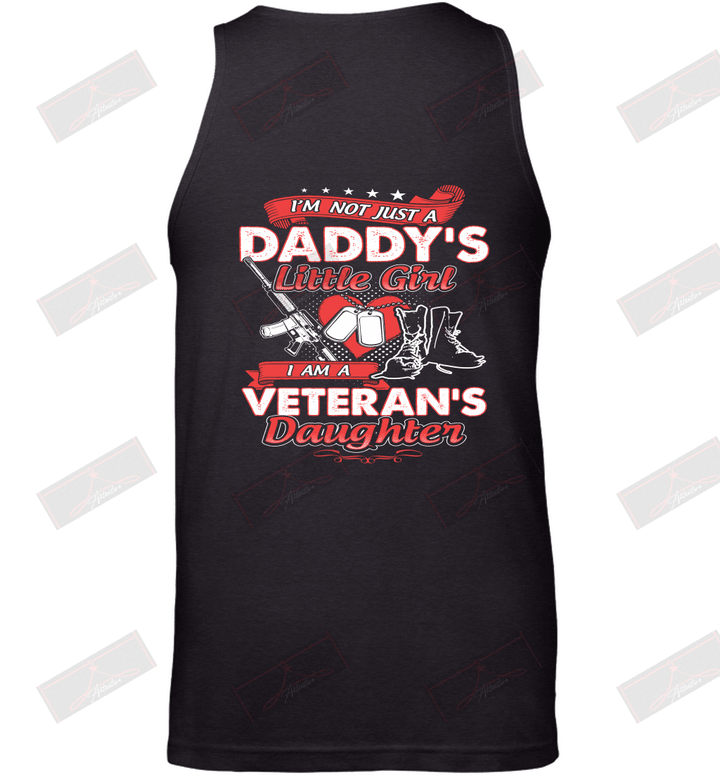I'm Not Just A Daddy's Little Girl I Am A Veteran's Daughter Tank Top