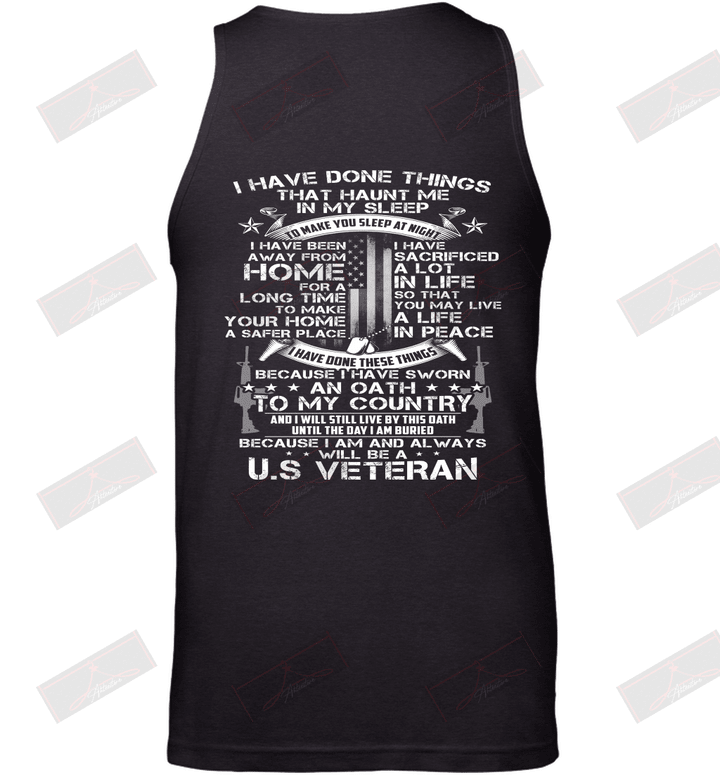 Because I Am And Always Will Be A U.S Veteran Tank Top