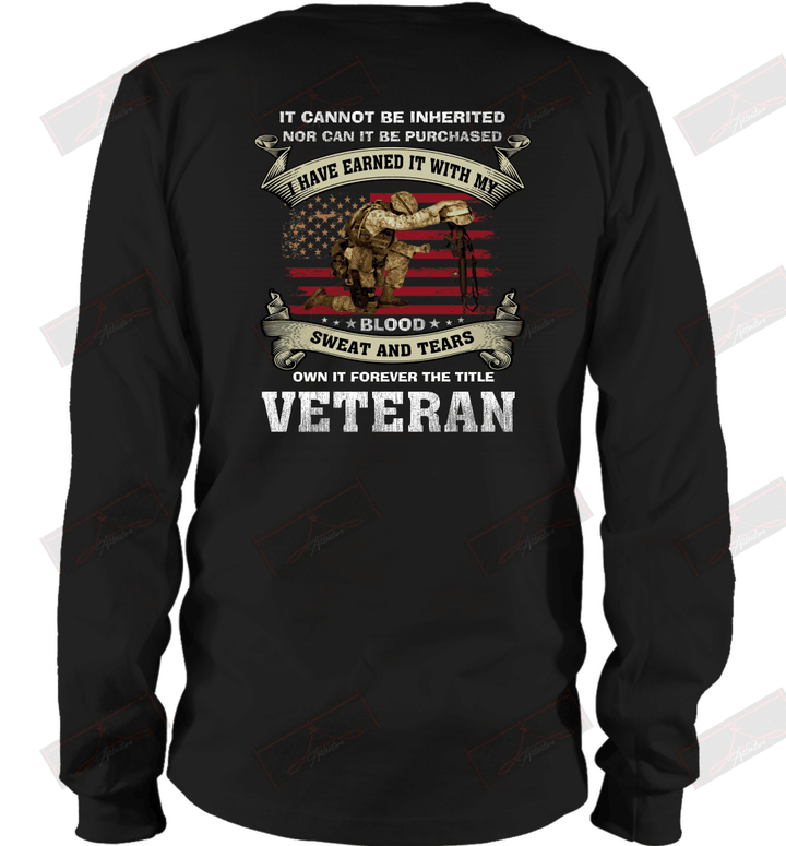 Own It Forever The Title Veteran Long Sleeve T-Shirt