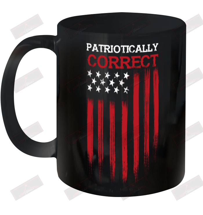 Patriotically Correct Ceramic Mug 11oz