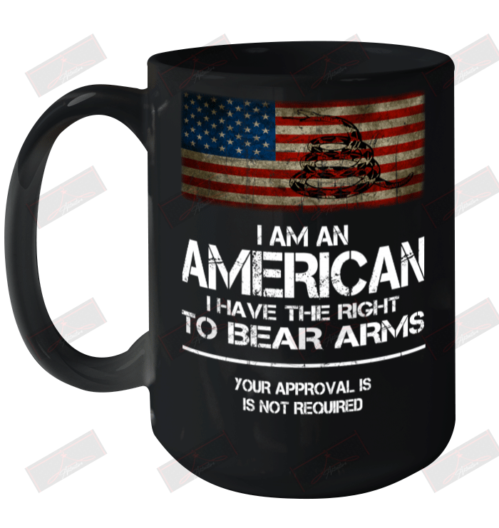 I Am An American Ceramic Mug 15oz
