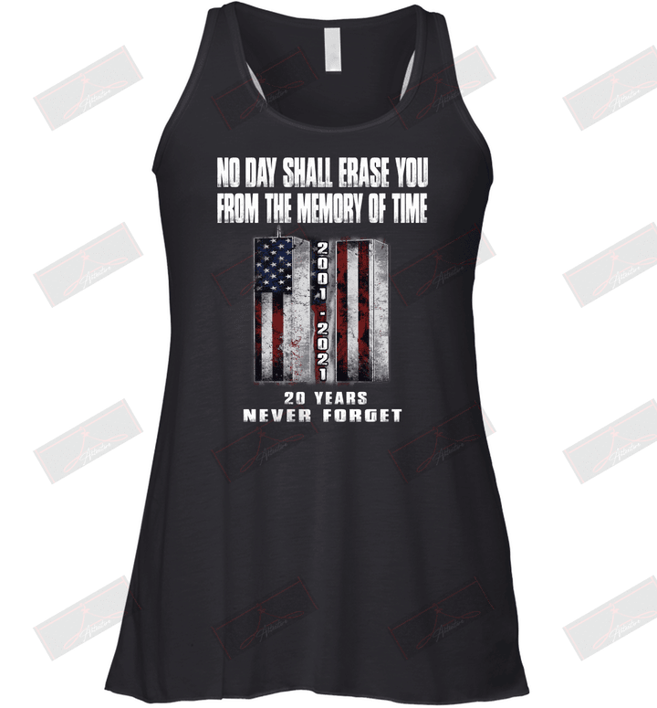 No Day Shall Erase You From The Memory Of Time Racerback Tank