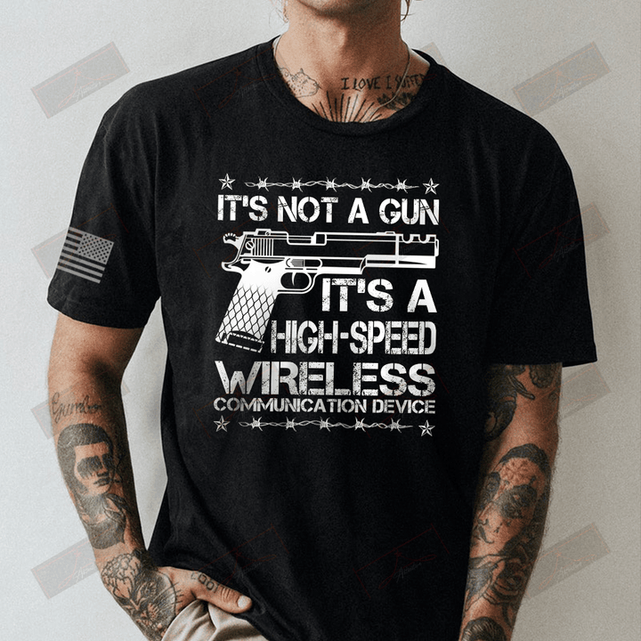 It's Not A Gun Full T-shirt Front