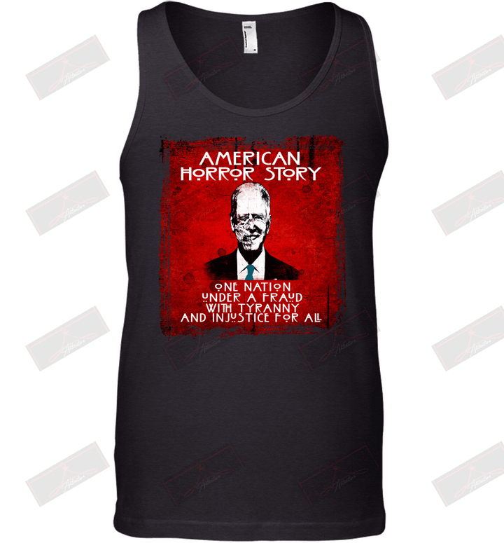 American Horror Story One Nation Under A Fraud Red Tank Top