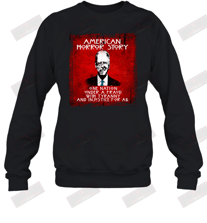 American Horror Story One Nation Under A Fraud Red Sweatshirt