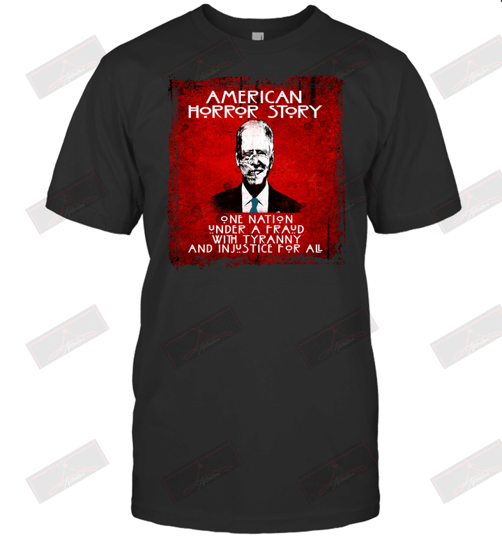 American Horror Story One Nation Under A Fraud Red T-Shirt