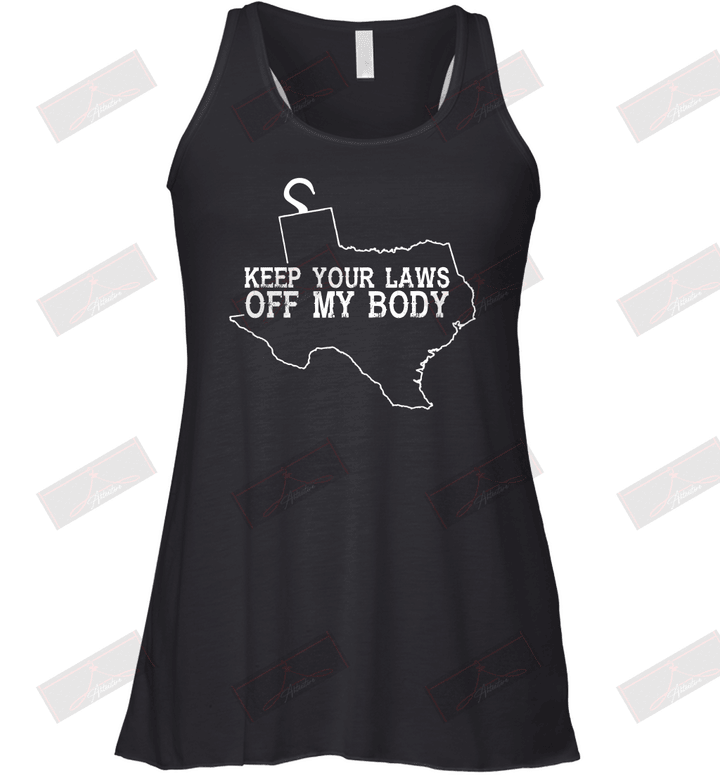 Keep Your Laws Off My Body Racerback Tank