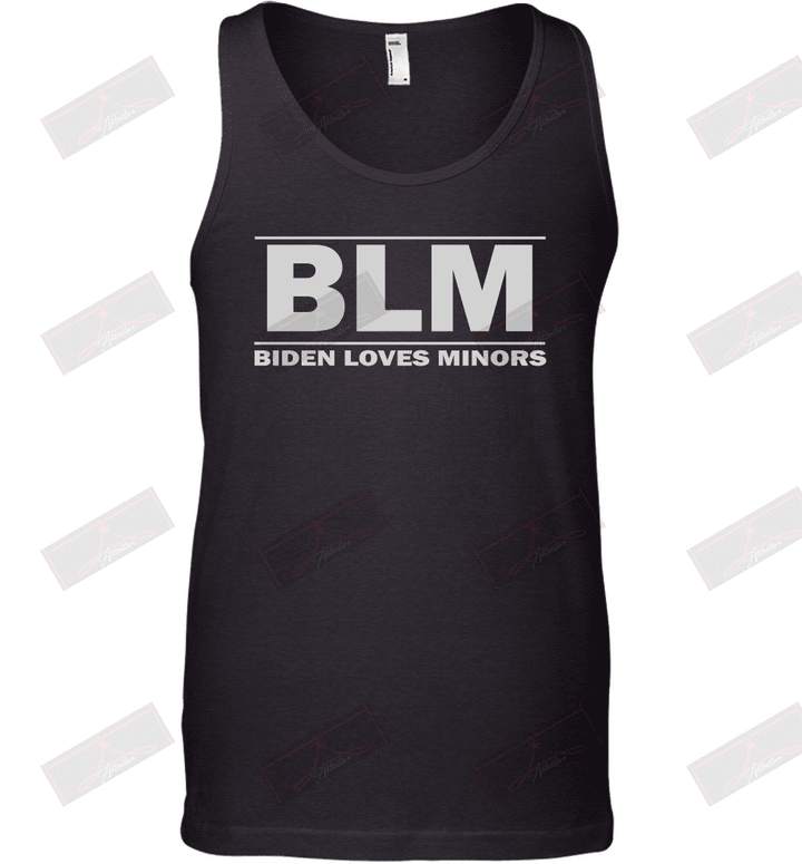 BLM Biden Loves Minors Tank Top