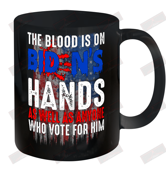 The Blood Is On His Hands Ceramic Mug 11oz