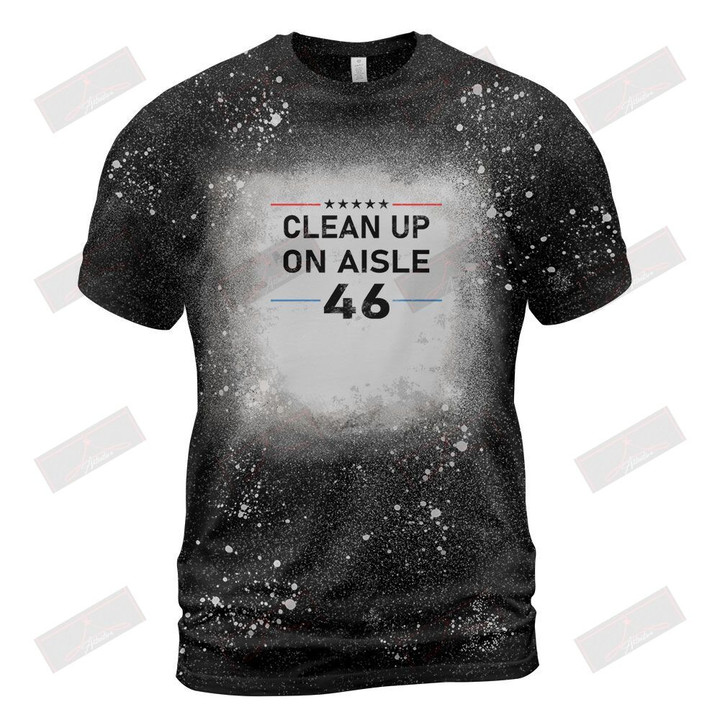 Clean Up On Aisle 46 Bleached T-Shirt